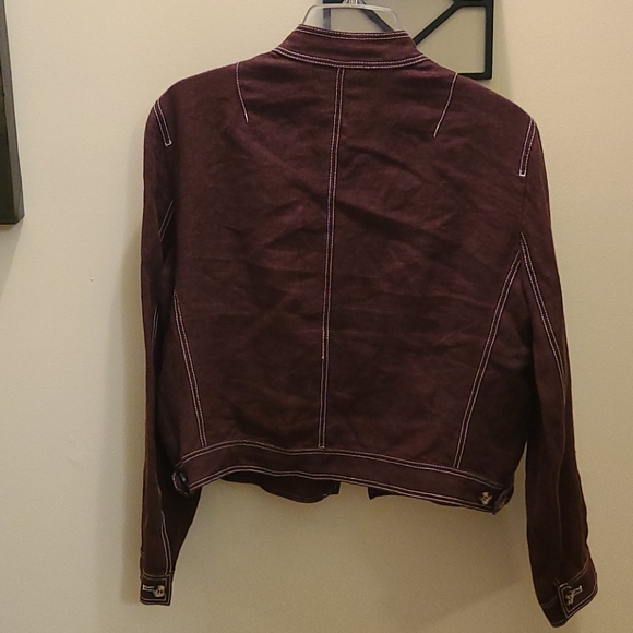 Bernard Holtman Linen Jacket - Picture 2 of 4